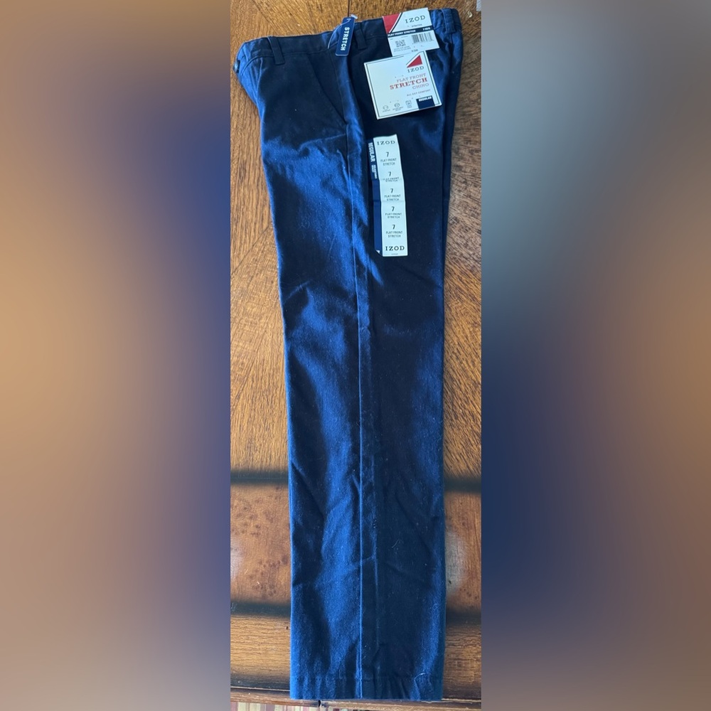 Izod Navy Stretch Chino Pants